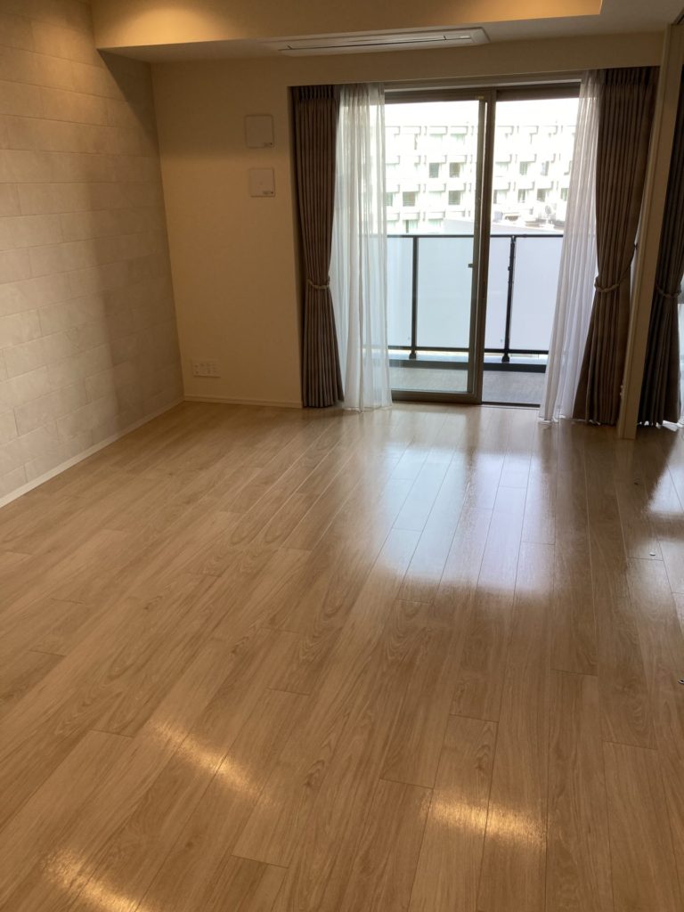 東京都 新宿区 U様邸 クレヴィア新宿若松町 シートDNP EBFW1166 NO.371のフロアコーティング施工事例