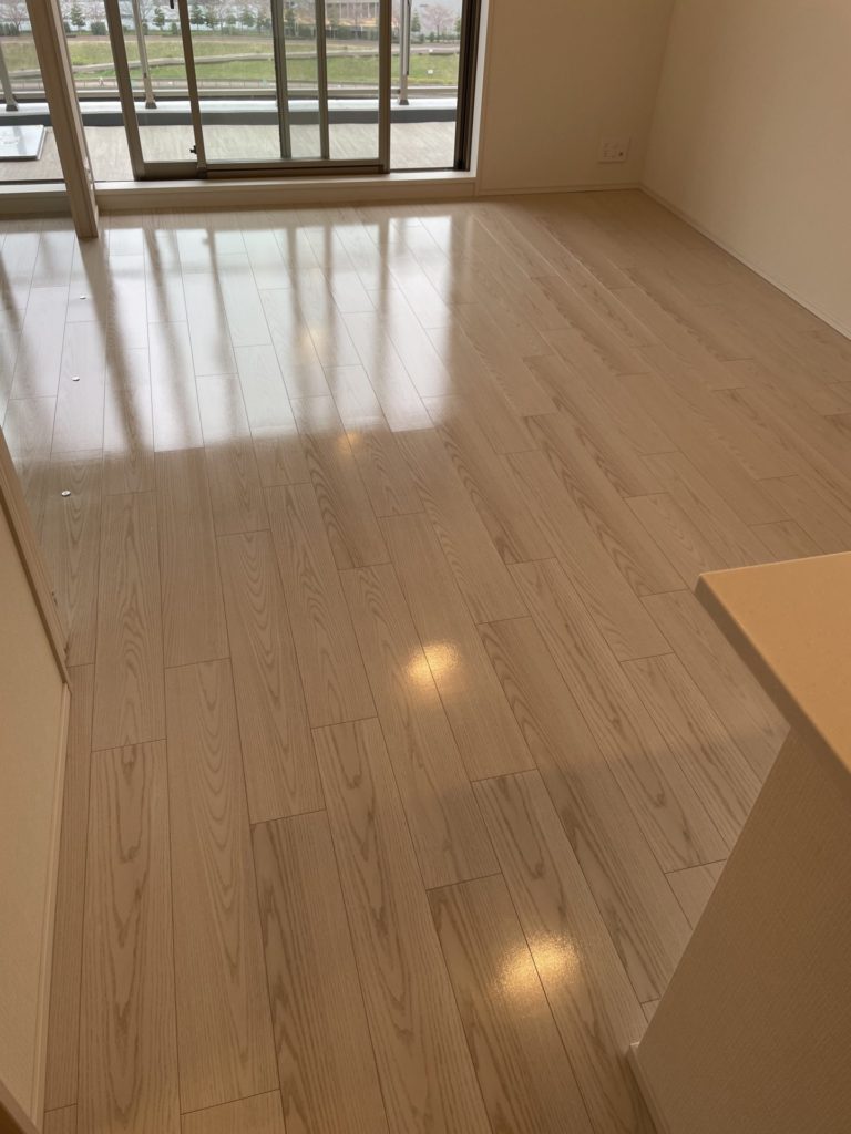 東京都 足立区 S様邸 クレアホームズ王子神谷TOKYO DNPシート EBF1192  NO.366のフロアコーティング施工事例