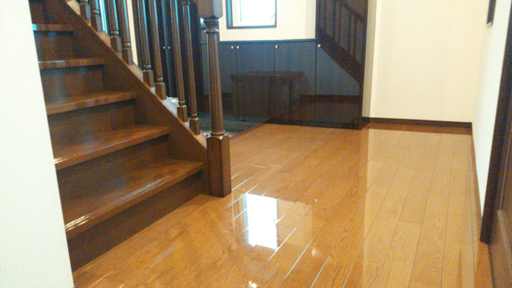 千葉県 流山市 E様邸 一条工務店セゾン No.1308のフロアコーティング施工事例