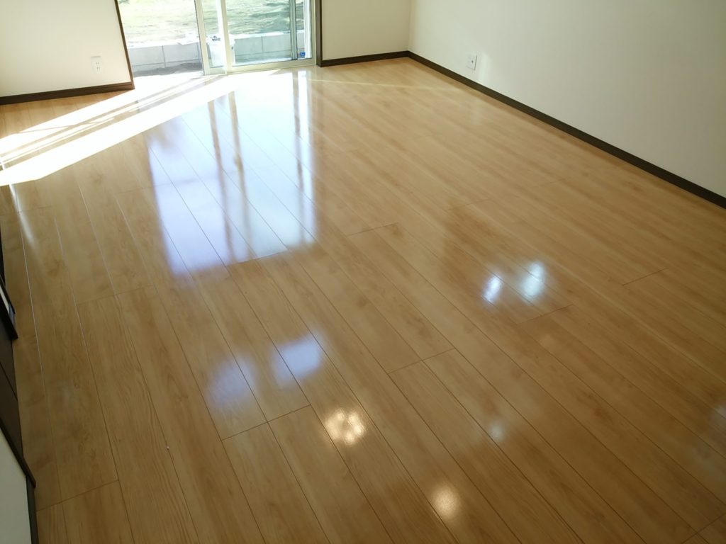 東京都 清瀬市 I様邸 大建工業 ルームアートYX161-ML No.1463のフロアコーティング施工事例