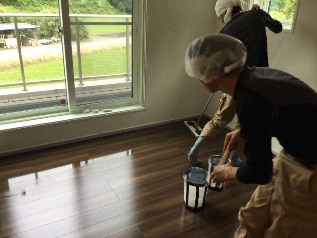 福島県 いわき市 Y様邸 一条工務店 No.1185のフロアコーティング施工事例