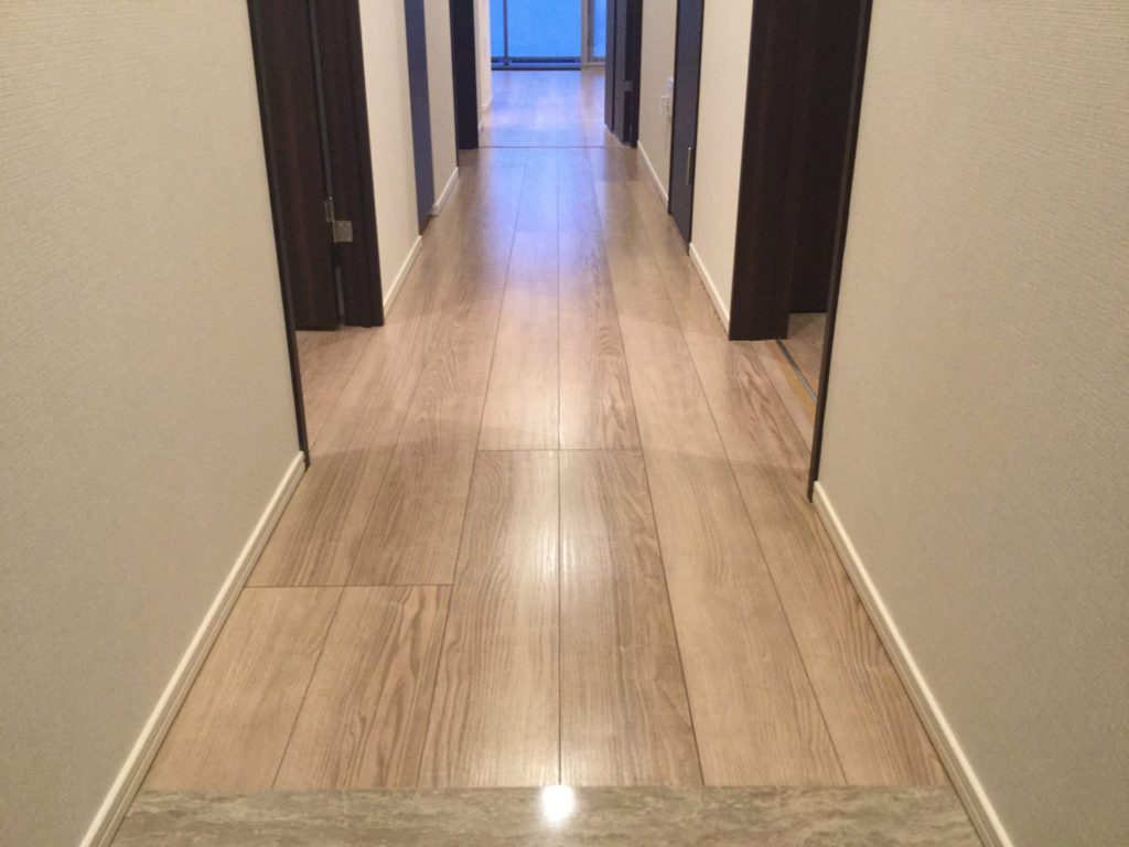 東京都江戸川区 U様邸 トッパンコスモ No.1166のフロアコーティング施工事例