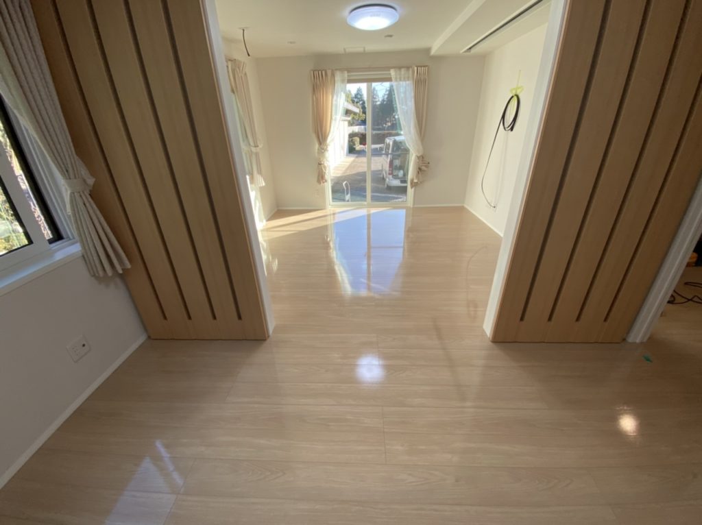 茨城県猿島郡 H様邸 一条工務店 一条オリジナルアイスマート No.2106のフロアコーティング施工事例