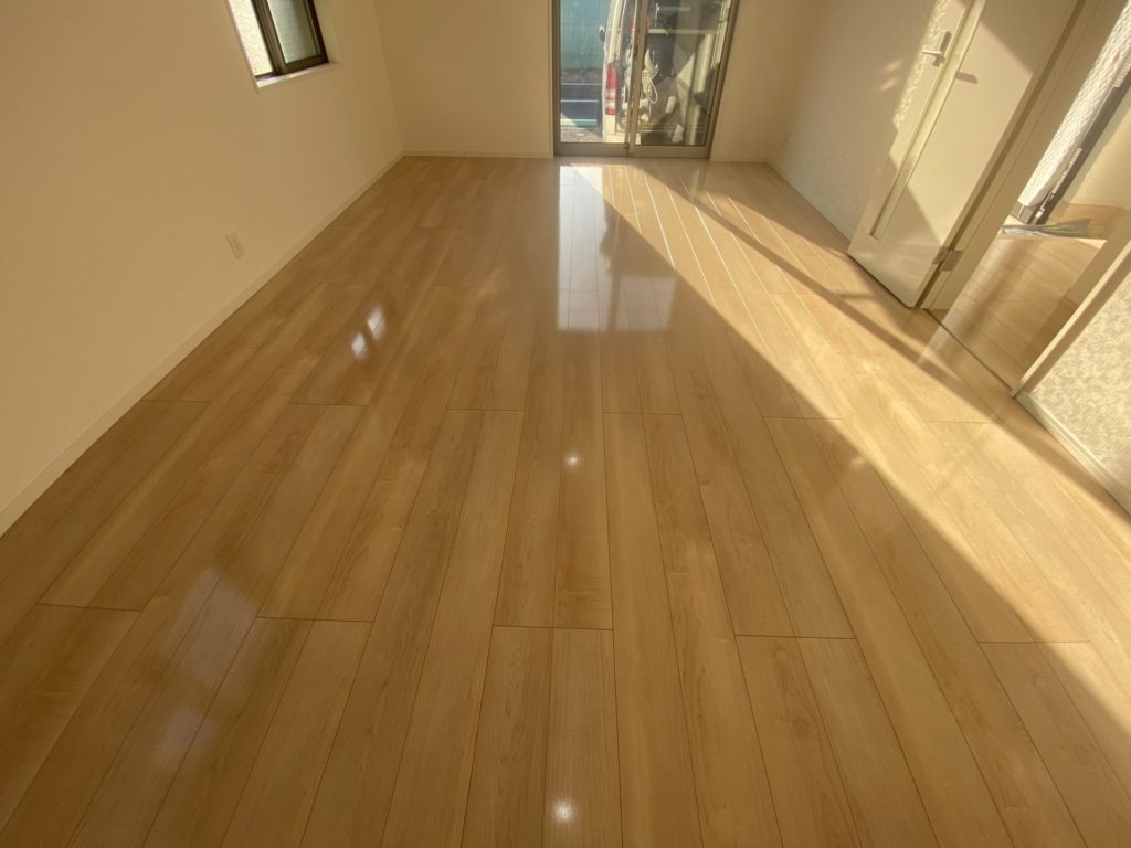 東京都東村山市 J様邸 アーネストワン オリエントエポルカフロア No.2115のフロアコーティング施工事例