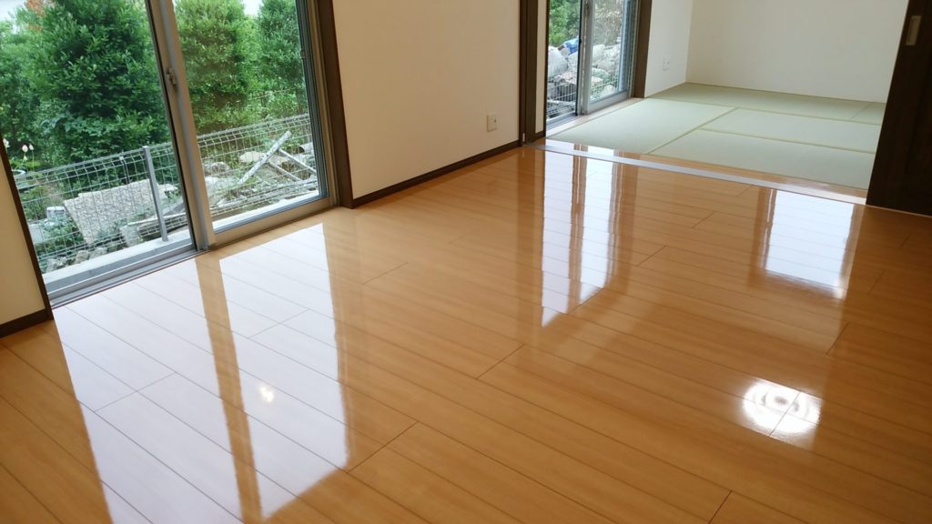 埼玉県川口市S様邸 オリエントポルカフロア No.2770のフロアコーティング施工事例