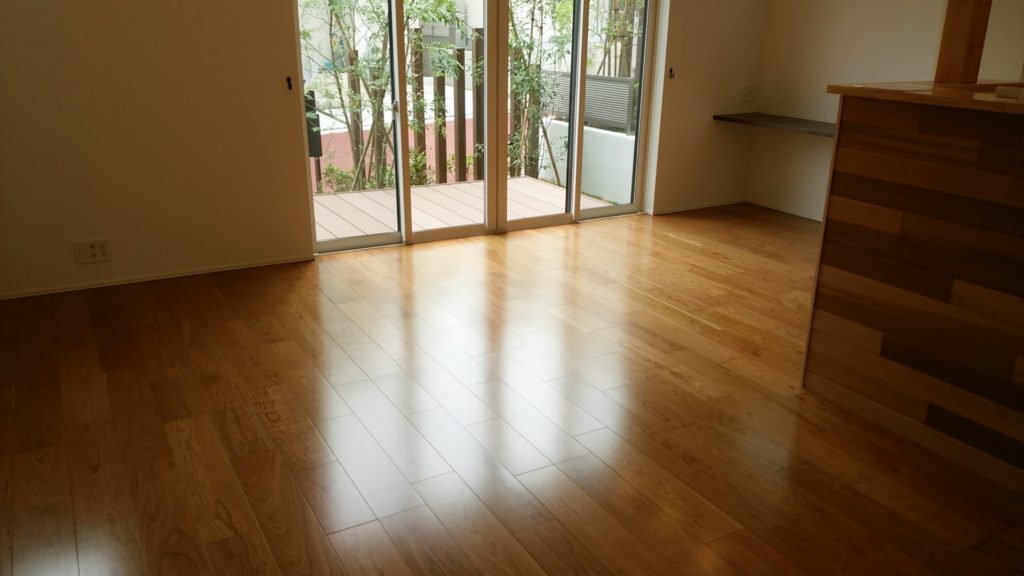 千葉県柏市 H様邸 No.2895 朝日ウッドテックMRX2F大建ルームアートJAのフロアコーティング施工事例