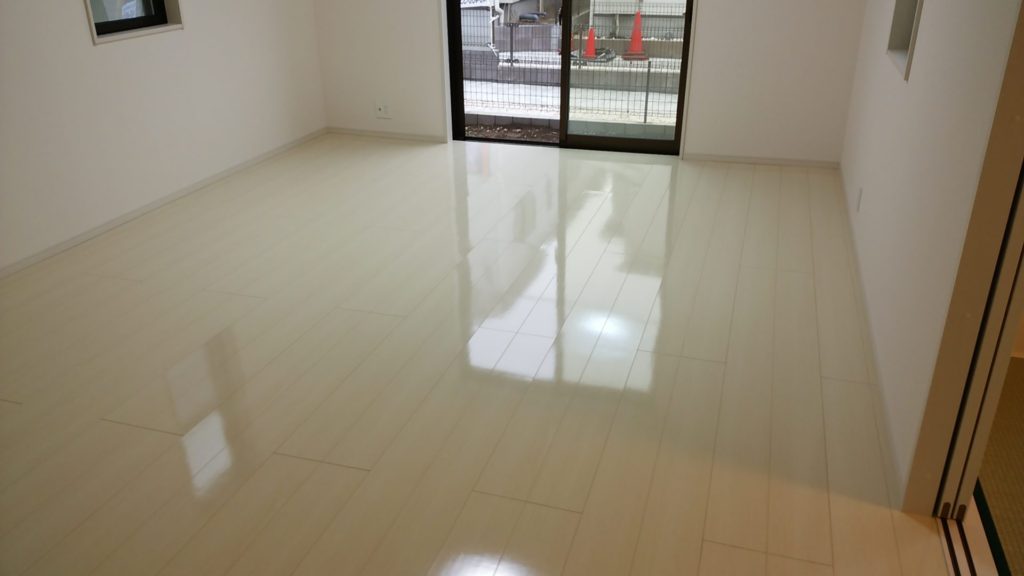 千葉県佐倉市T様邸 一建設 オリエントイービットフロア No.2470のフロアコーティング施工事例