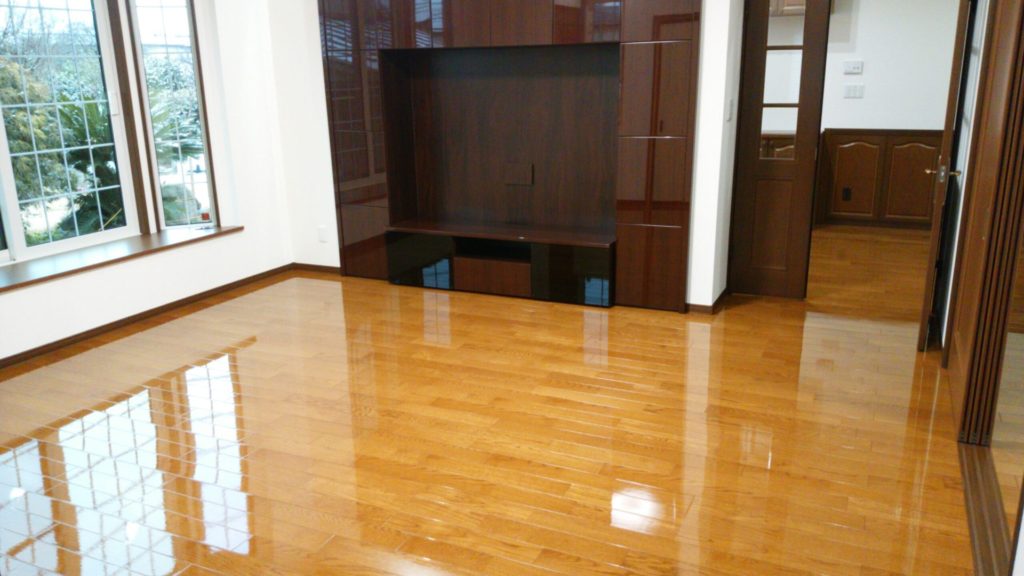 埼玉県春日部市 Y様邸 一条工務店 一条オリジナルセゾン No.2003のフロアコーティング施工事例