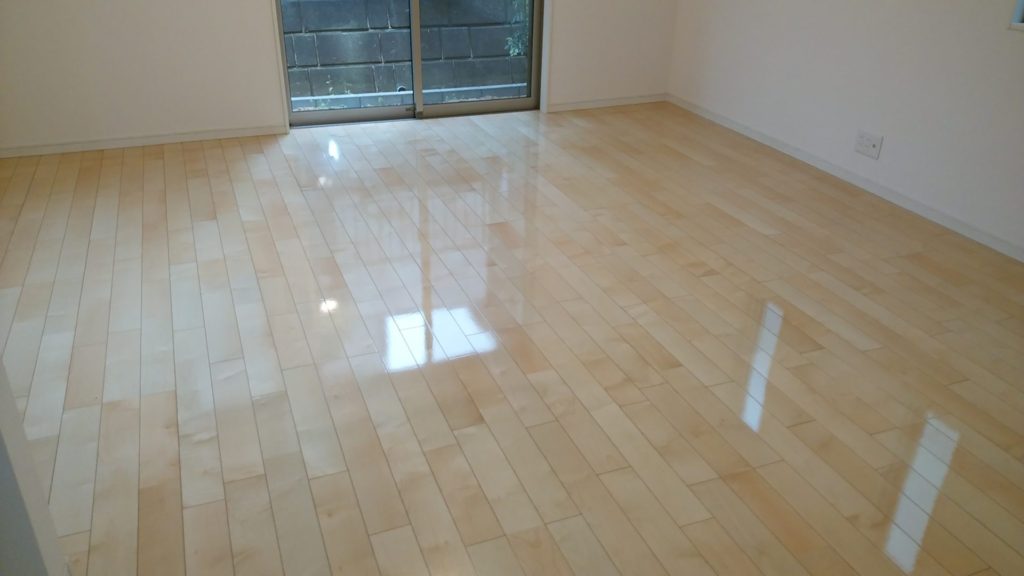 神奈川県横浜市 U様邸 朝日ウッドテック ライブナチュラル No.2040のフロアコーティング施工事例