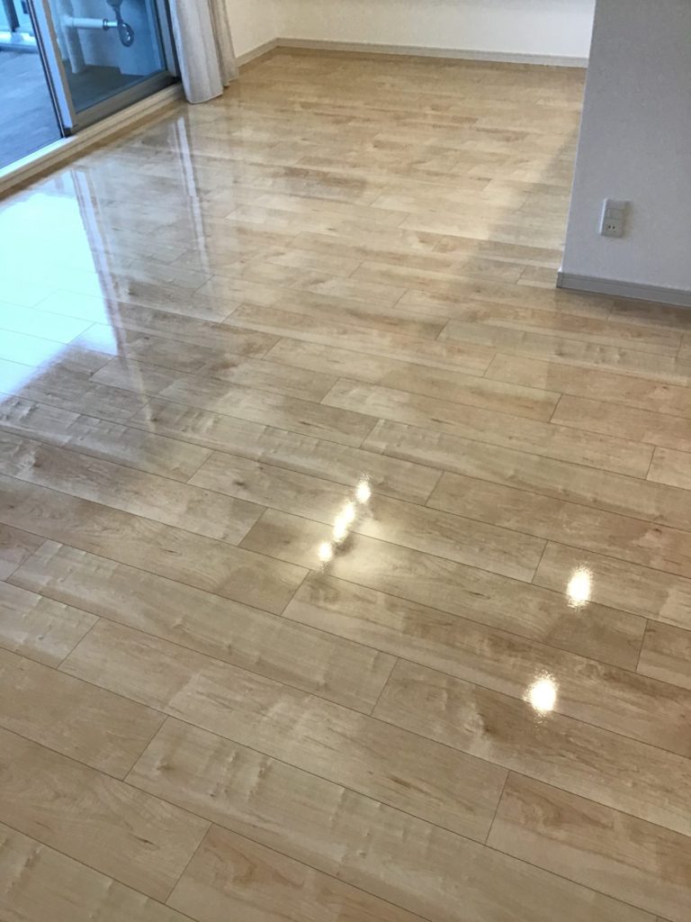 広島県広島市Y様邸 No.3401のフロアコーティング施工事例