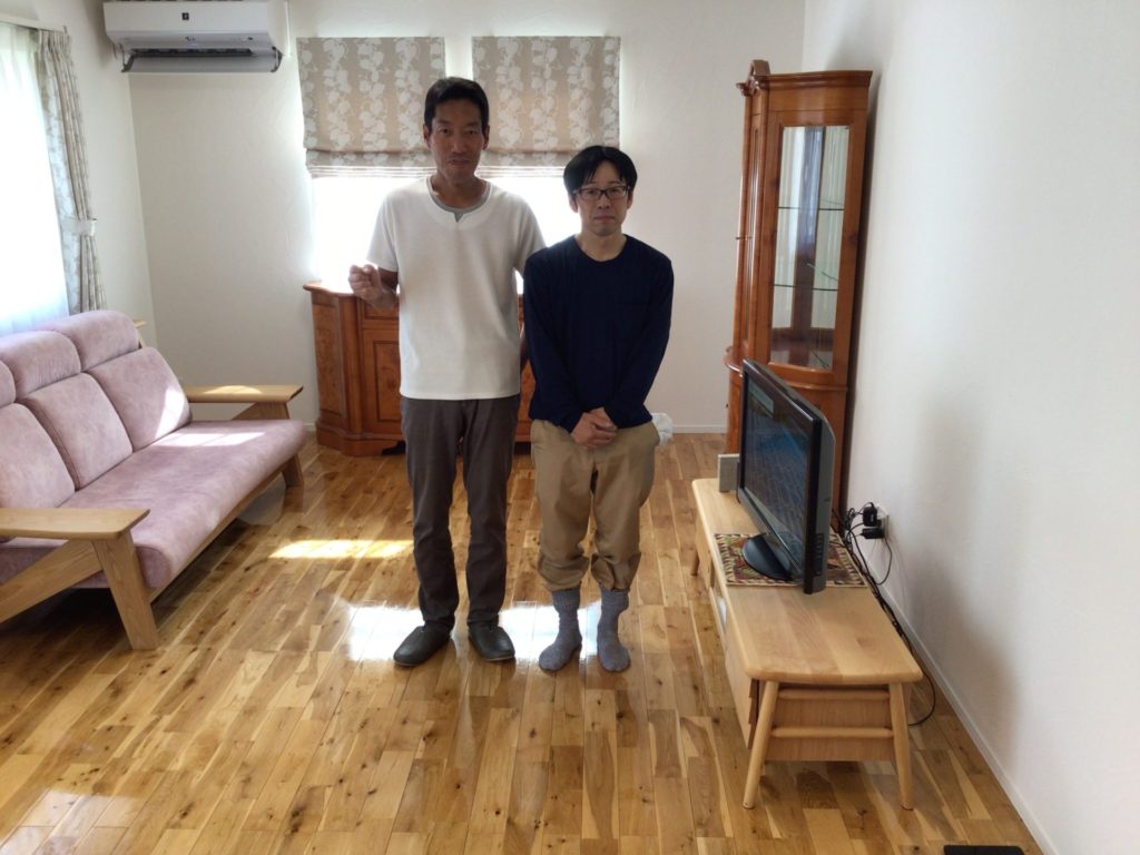 静岡県焼津市H様邸「作業や対応は金メダル級！」のフロアコーティング施工事例