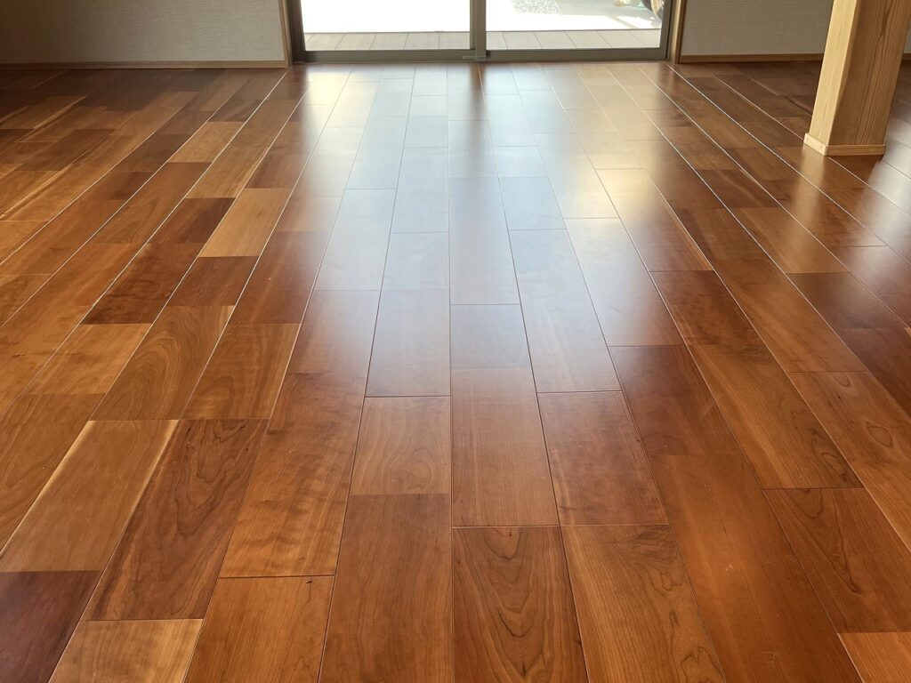 鳥取県鳥取市 S様邸 No.3701のフロアコーティング施工事例