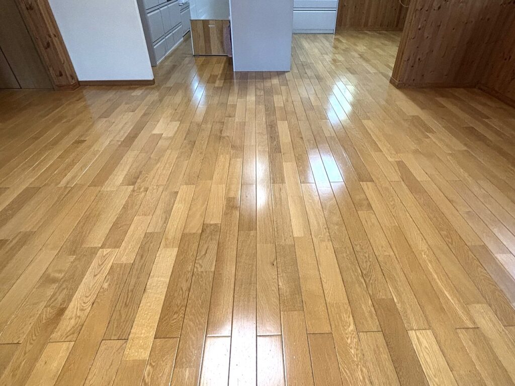 愛知県豊田市 S様邸 No.3699のフロアコーティング施工事例