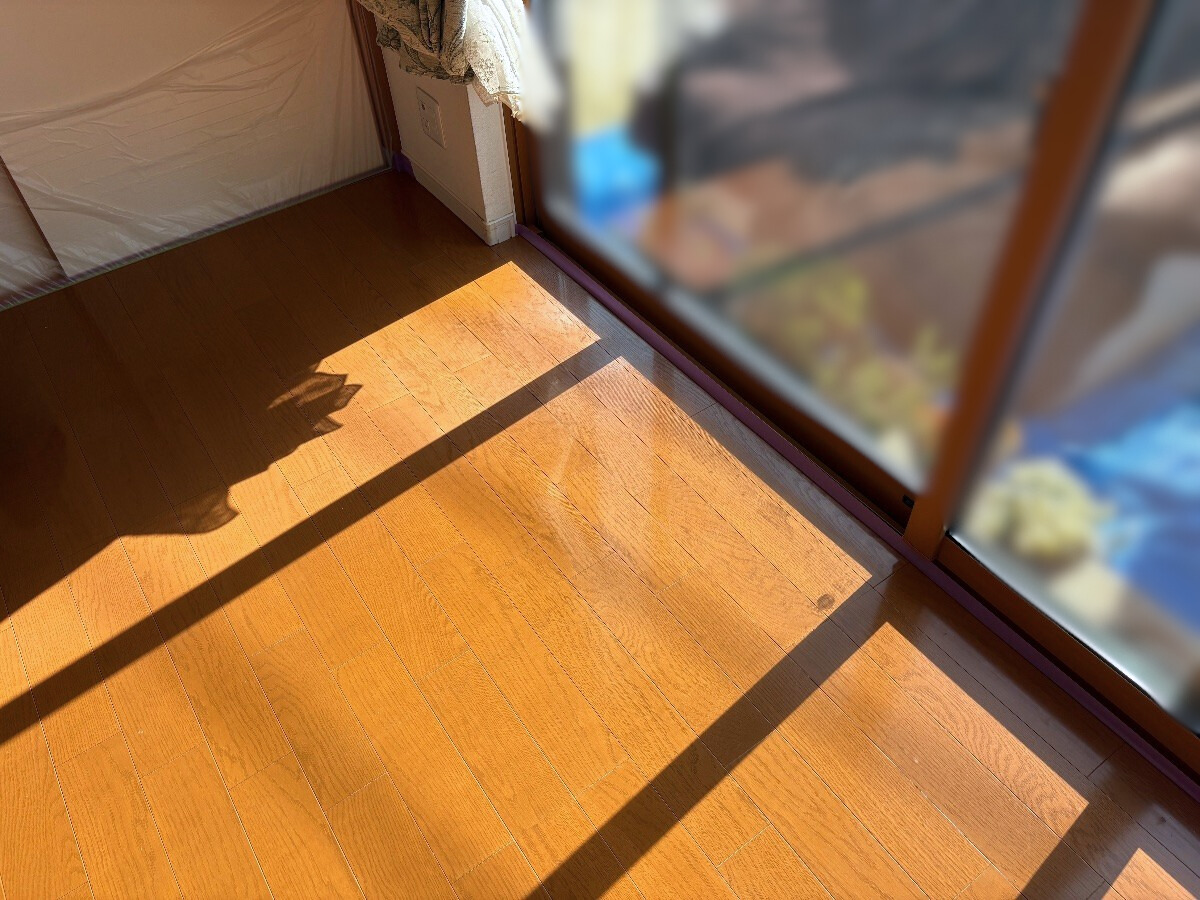 チワプーちゃんの滑り止め対策前：築15年で傷が気になるLDK（神奈川県）