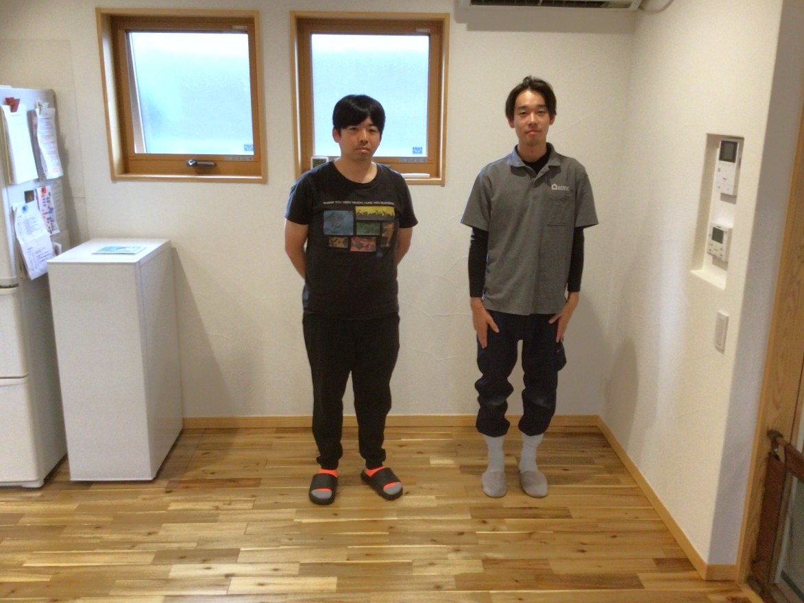 群馬県北群馬郡 I様邸 No.3859のフロアコーティング施工事例